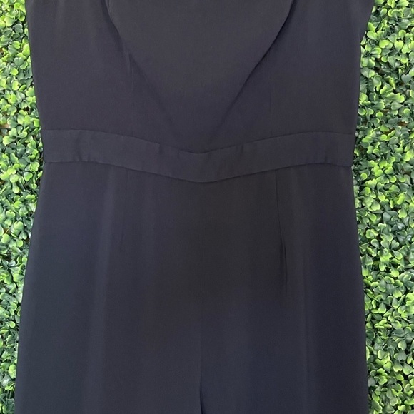 Jay Godfrey Brin Off the Shoulder Midnight Jumpsuit - Picture 4 of 9